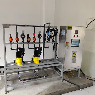 Compact IoT Intelligent Automatic Dosing Machine 0.75KW PLC Control 500-4000L/H Capacity