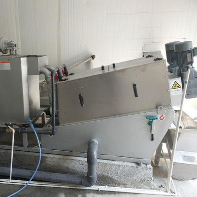 Stainless Steel 304 Sludge Dewatering Machine Corrosion Resistant DNT-1500 1500mm Belt