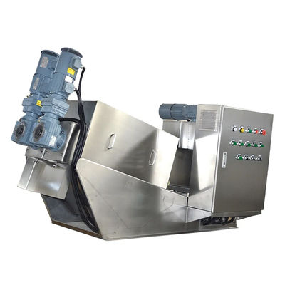 Industrial Low Noise Sludge Dewatering Machine Reliability 60-80m³/H With 5.0kw Motor