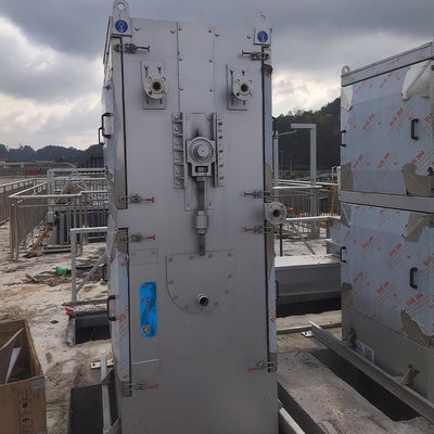 Mechanical Grilles Drum Screen Machine Integrated Design Small Footprint Easy Installation