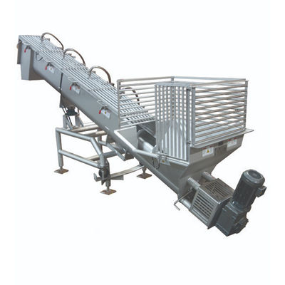 Food Grade Stainless Steel Screw Conveyor Sanitary CIP Design