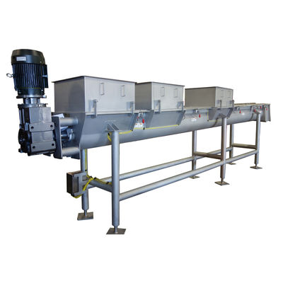 Precision Dosing Weighing Screw Feeder With Variable Frequency Drive Shaftless Screw Conveyor