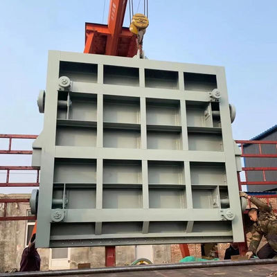 Non Rising Stem Cast Iron Sewage Gates 400mm Compact Design For Limited Space Installation