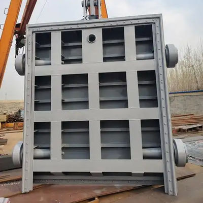 Double Sided Water Pressure Cast Iron Flow Control Gates For Diverse